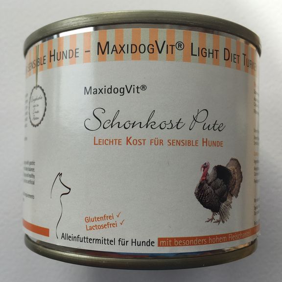 MaxiDog Vit Pute Schonkost MaxiDog Vit Pute Schonkost